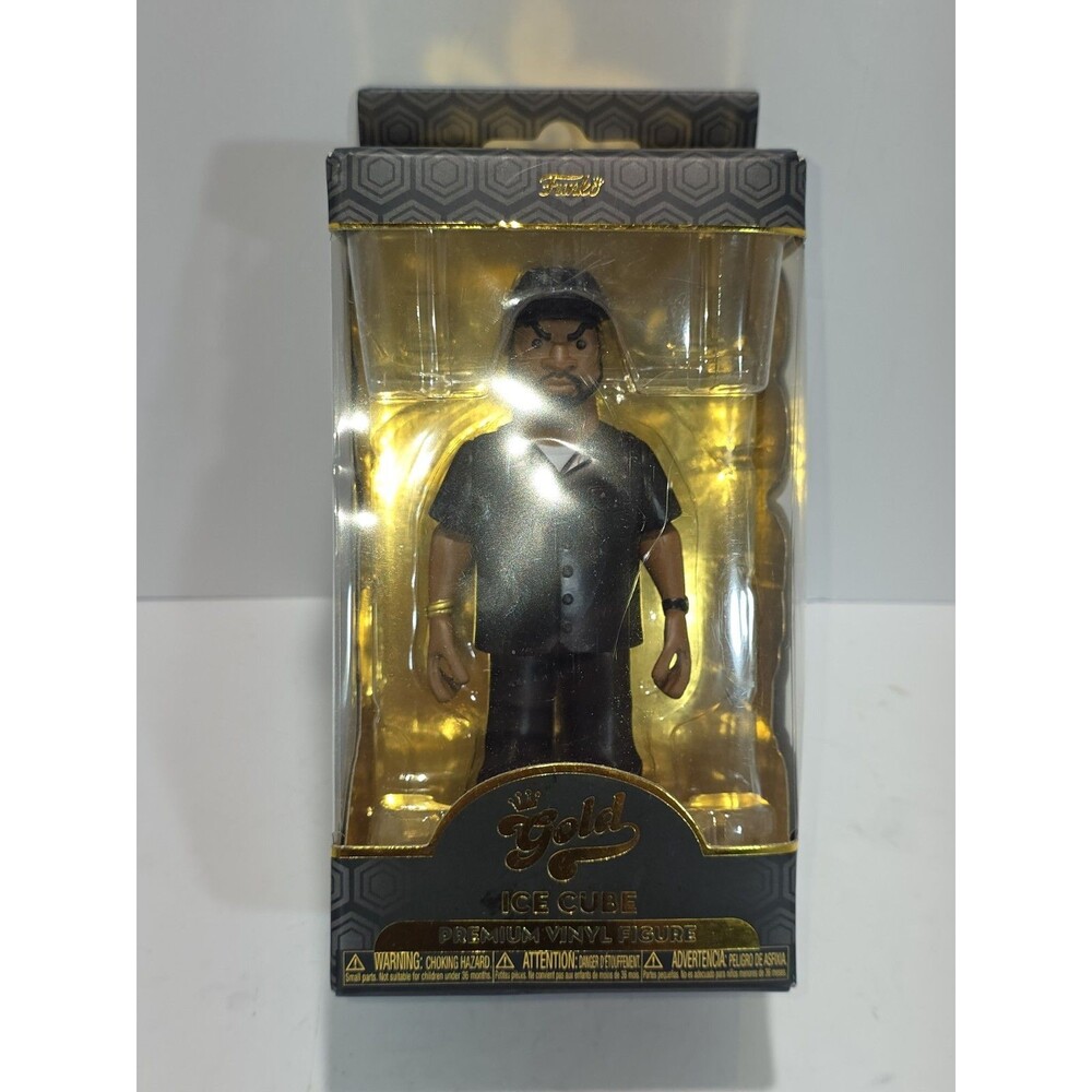 New Funko Gold Rapper Ice Cube Premium Vinyl Figure *NIB* Funko Pop